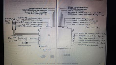 Directed Remote Start Wiring Diagram - Wiring Diagram. . Directed electronics 4x03